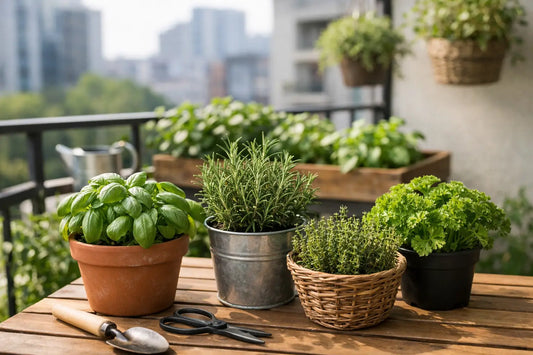 How to Grow Balcony Herbs That Thrive
