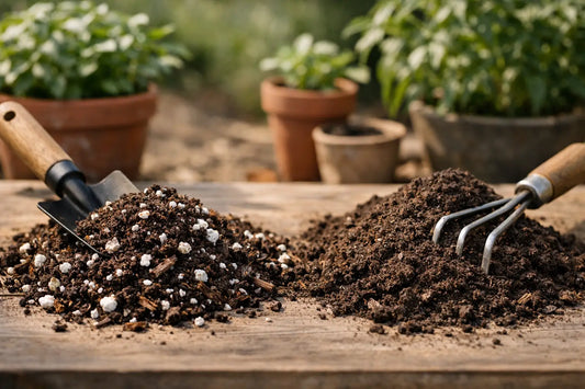 Potting Mix Versus Garden Soil Explained