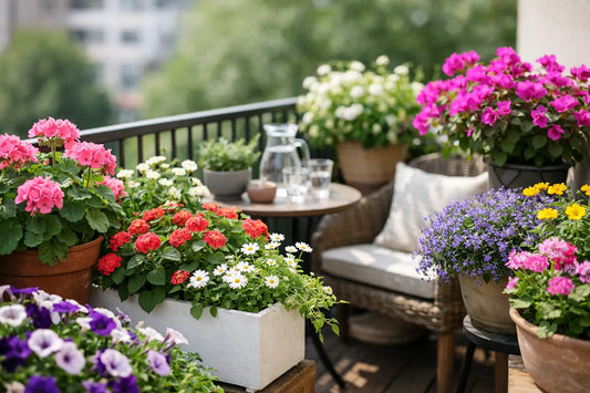 12 Best Flowering Plants for Balcony Spaces
