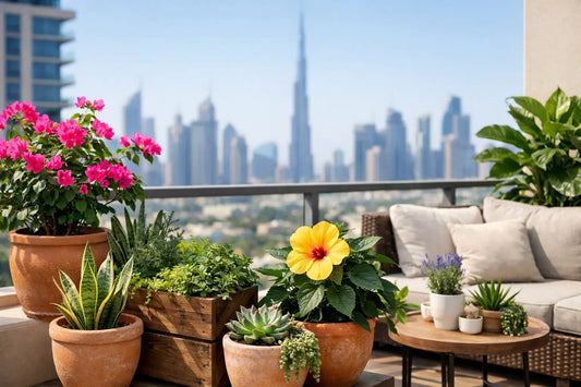 10 Best Balcony Plants for Dubai Homes