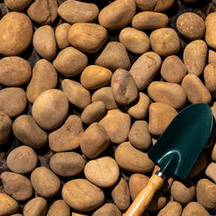 Yellow Pebbles for plants, 20kg bag from Plant House, small 3-5cm decorative stones for garden or indoor plant decor