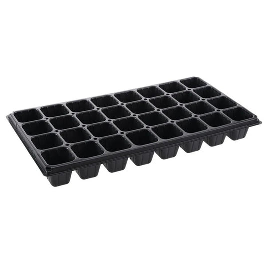 Plant House 32-pod seeding tray with individual compartments for starting seedlings and young plants indoors or outdoors.